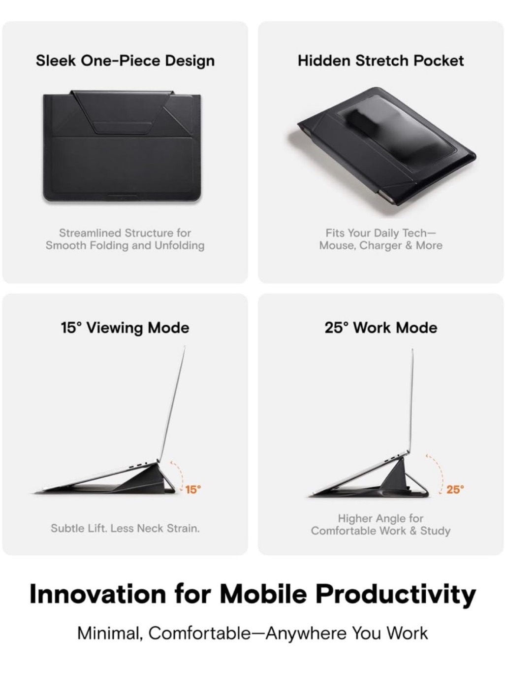 Moft Laptop Carry Sleeve + Stand — image 3 of 8